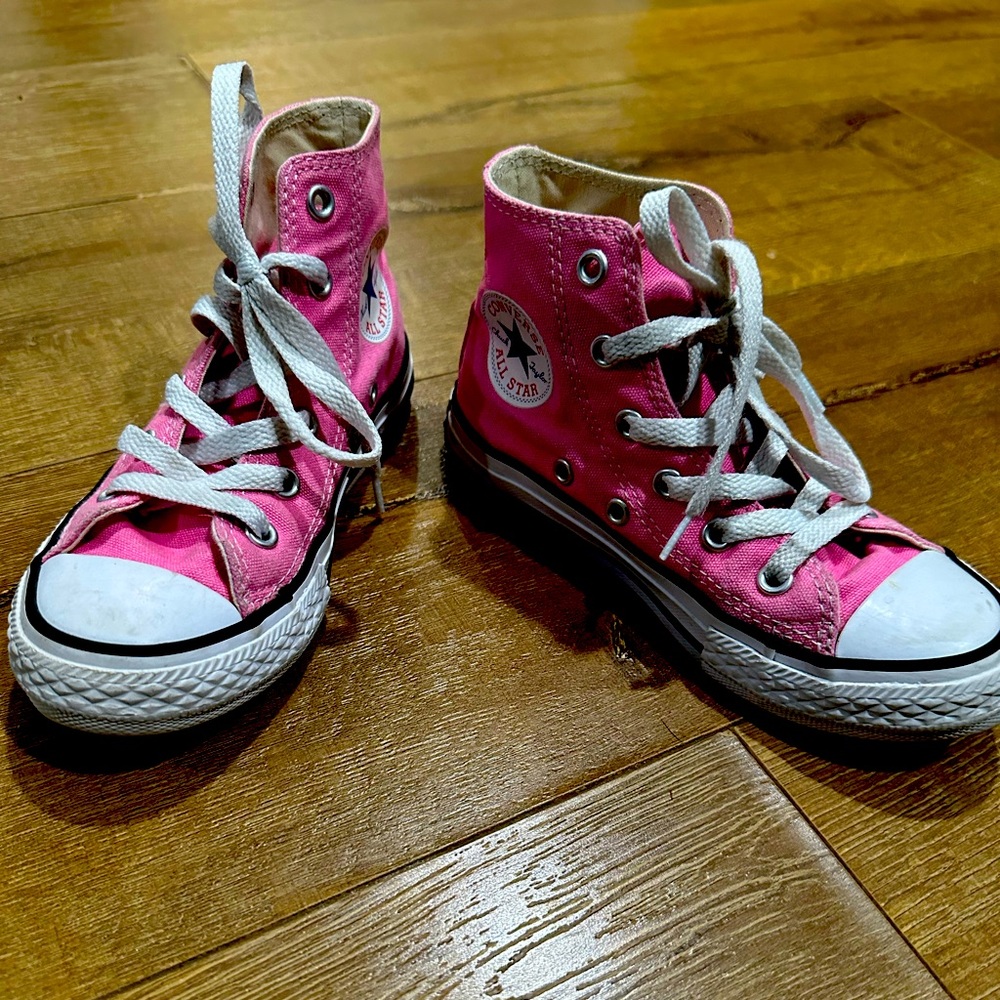 Kids Pink Converse